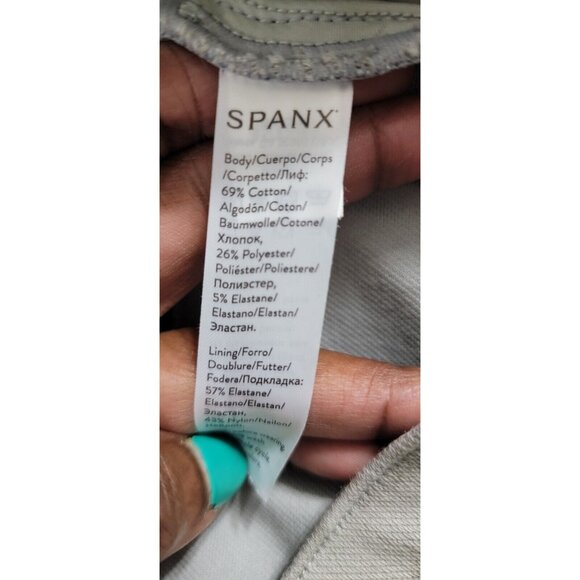 Spanx Womens Gray Camouflage Jeggings Pull On‎ With Pockets Lined Size Small - Picture 7 of 9